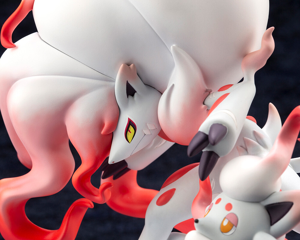 Pokémon Legends Arceus - Hisui Zoroark - Hisui Zorua - Pokémon Center Original Figure (Kotobukiya, Pokémon Center) photo 9