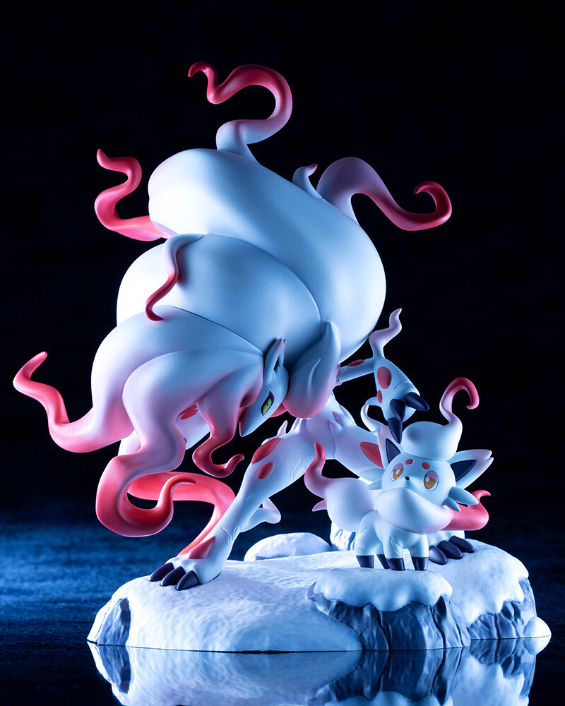 Pokémon Legends Arceus - Hisui Zoroark - Hisui Zorua - Pokémon Center Original Figure (Kotobukiya, Pokémon Center) photo 11