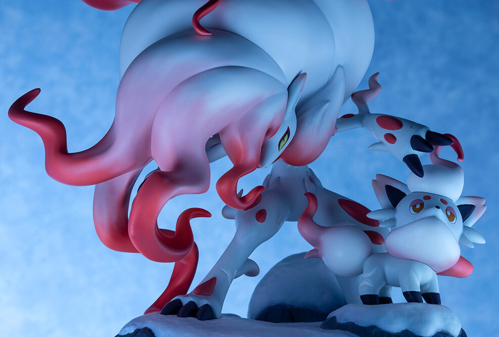 Pokémon Legends Arceus - Hisui Zoroark - Hisui Zorua - Pokémon Center Original Figure (Kotobukiya, Pokémon Center) photo 18