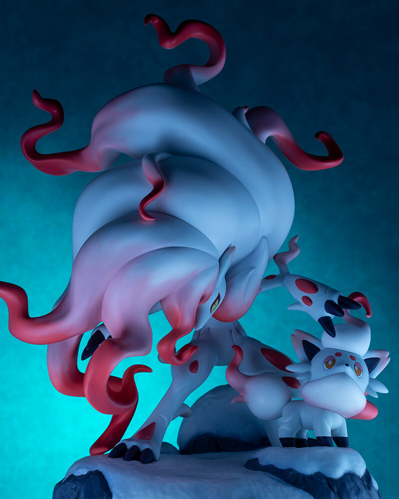 Pokémon Legends Arceus - Hisui Zoroark - Hisui Zorua - Pokémon Center Original Figure (Kotobukiya, Pokémon Center) photo 19
