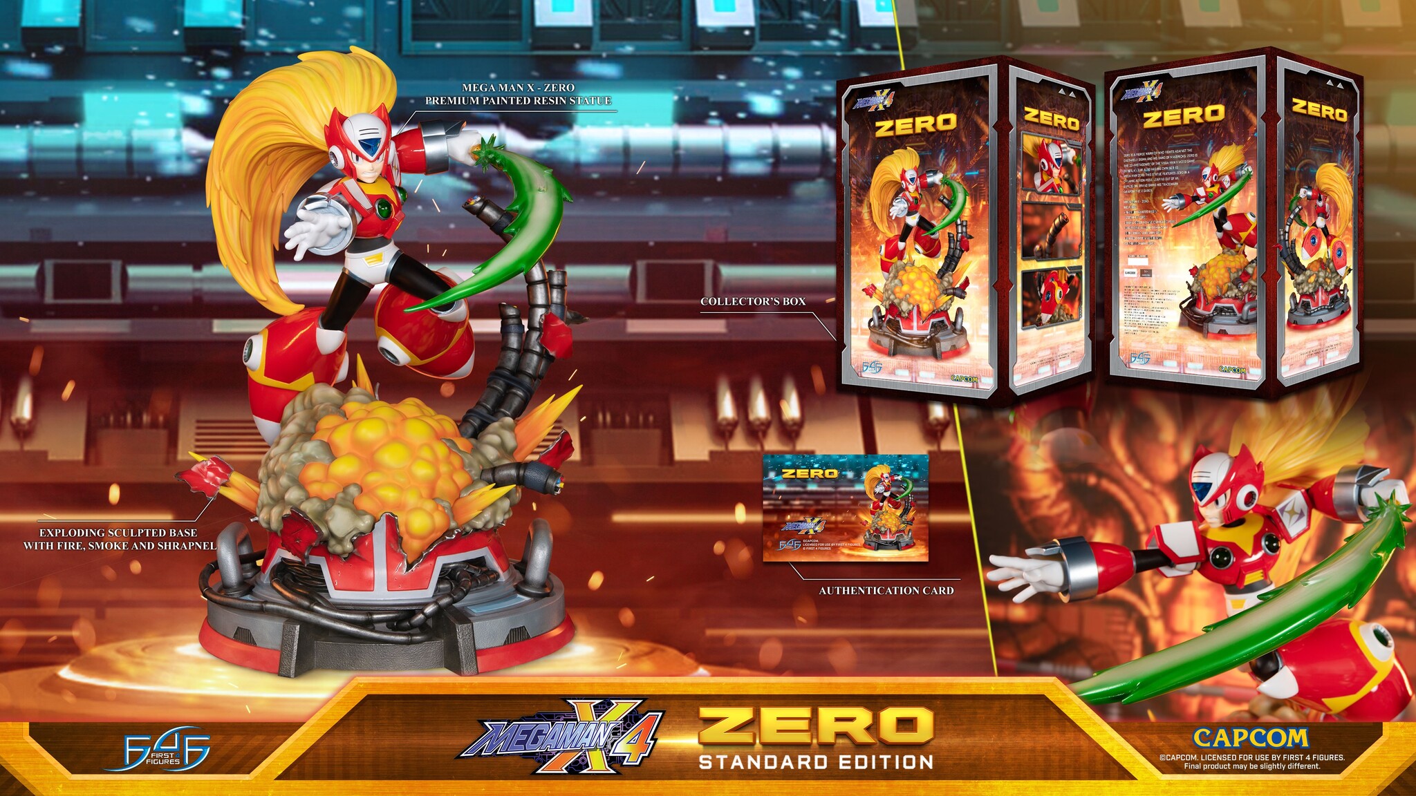 Rockman X4 - Zero - Standard Edition (First 4 Figures) photo 2