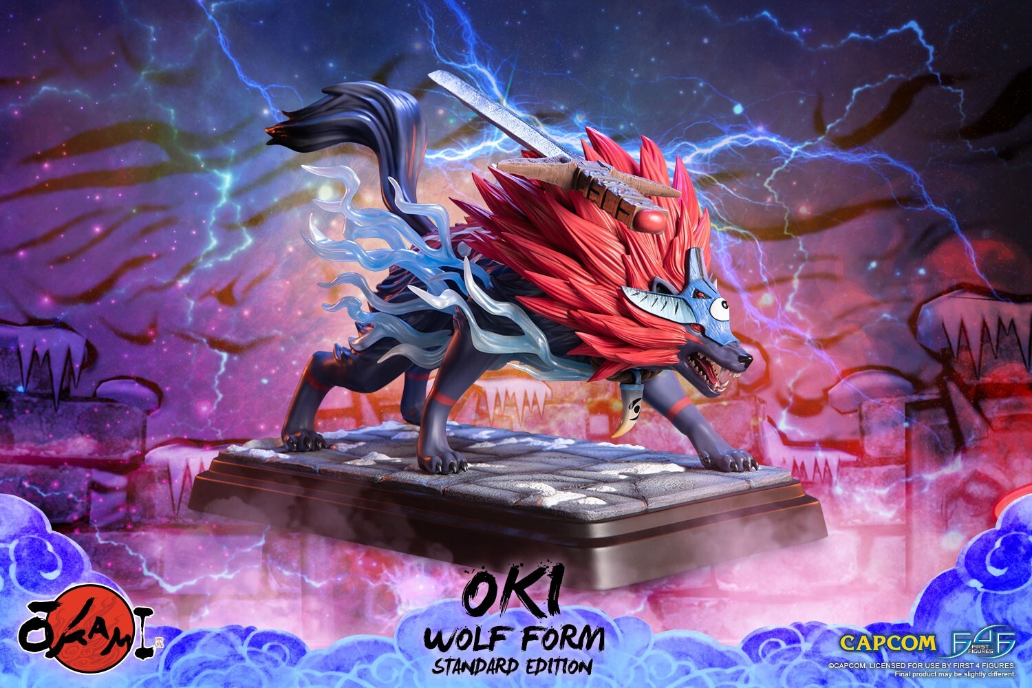 Ookami - Okikurumi - Wolf Form, Standard Edition (First 4 Figures) photo 13