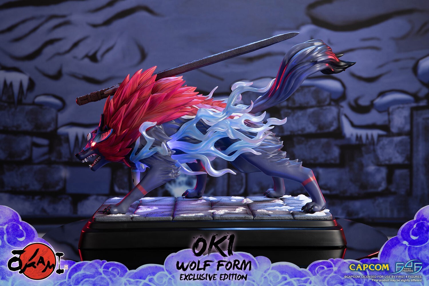 Ookami - Okikurumi - Wolf Form, Exclusive Edition (First 4 Figures) photo 2