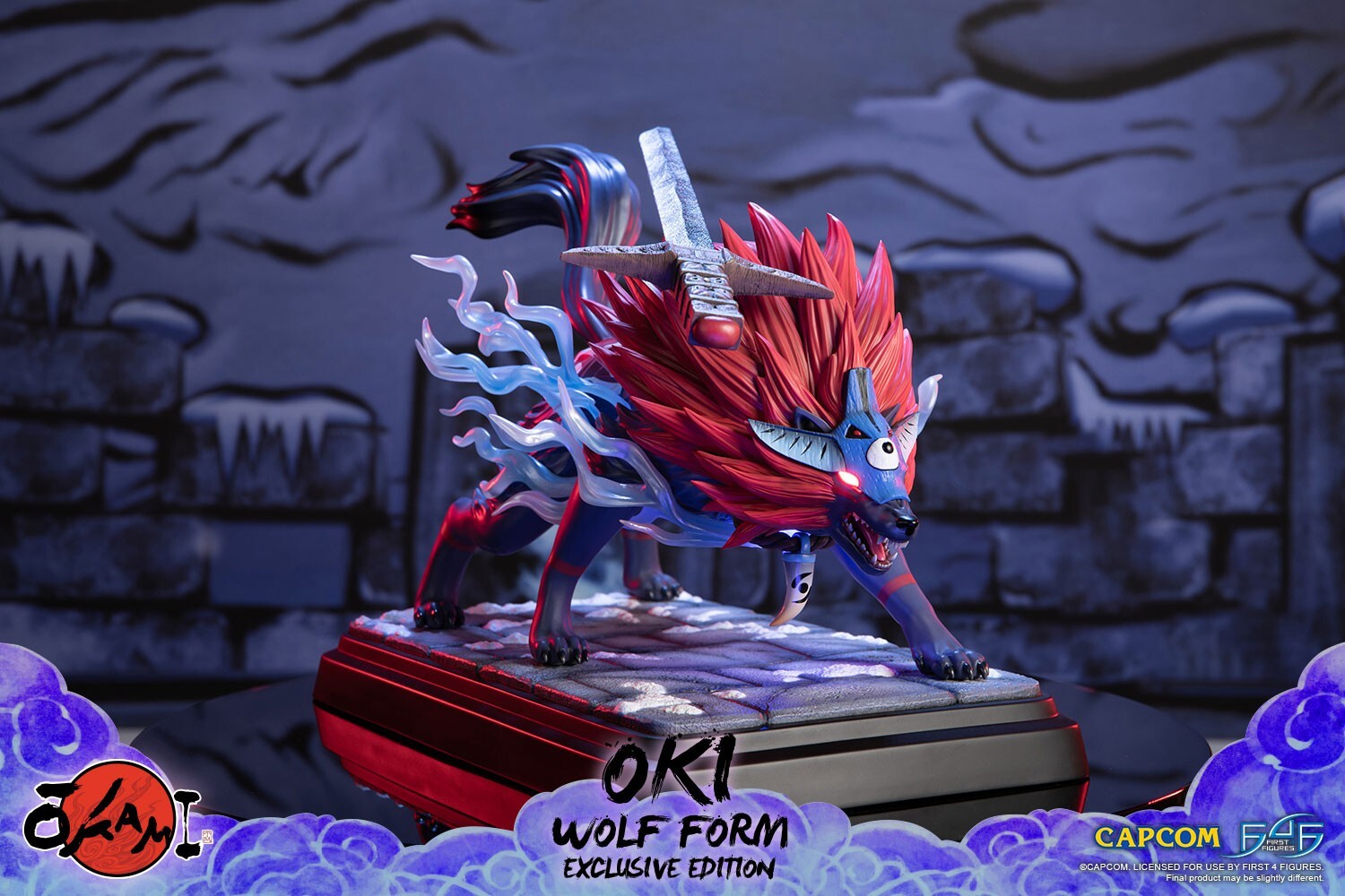 Ookami - Okikurumi - Wolf Form, Exclusive Edition (First 4 Figures) photo 3