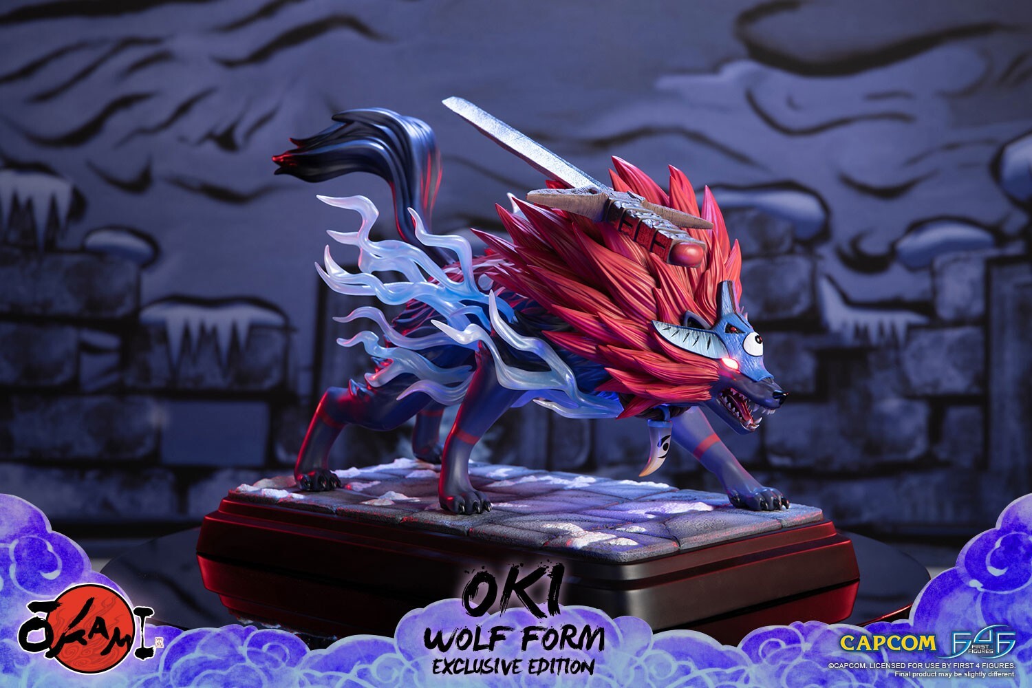 Ookami - Okikurumi - Wolf Form, Exclusive Edition (First 4 Figures) photo 4