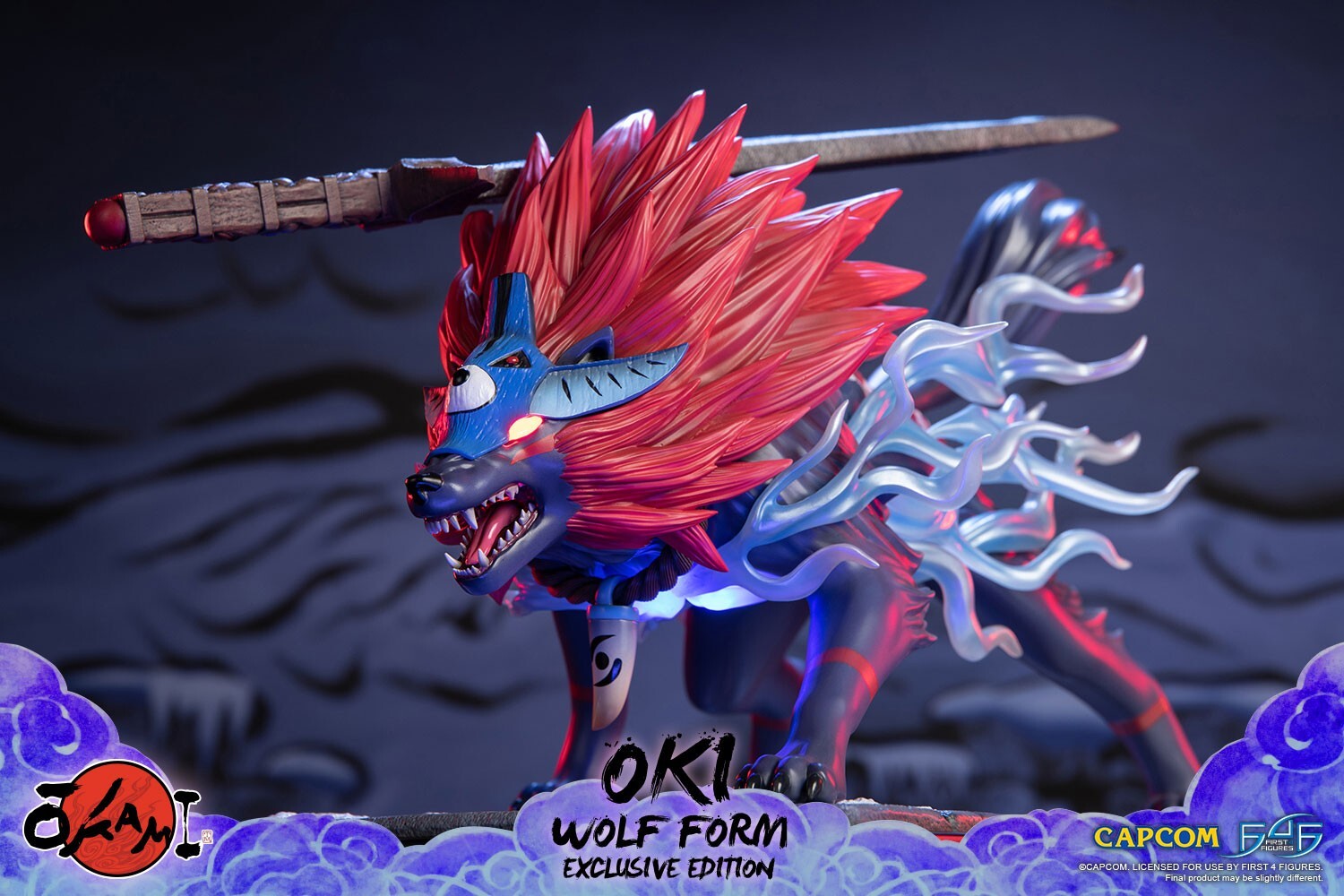 Ookami - Okikurumi - Wolf Form, Exclusive Edition (First 4 Figures) photo 5