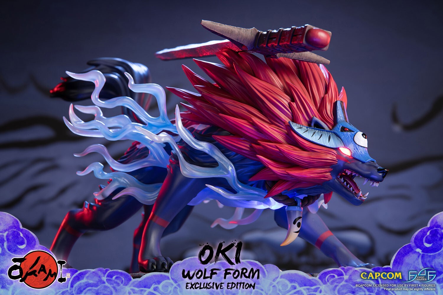 Ookami - Okikurumi - Wolf Form, Exclusive Edition (First 4 Figures) photo 6