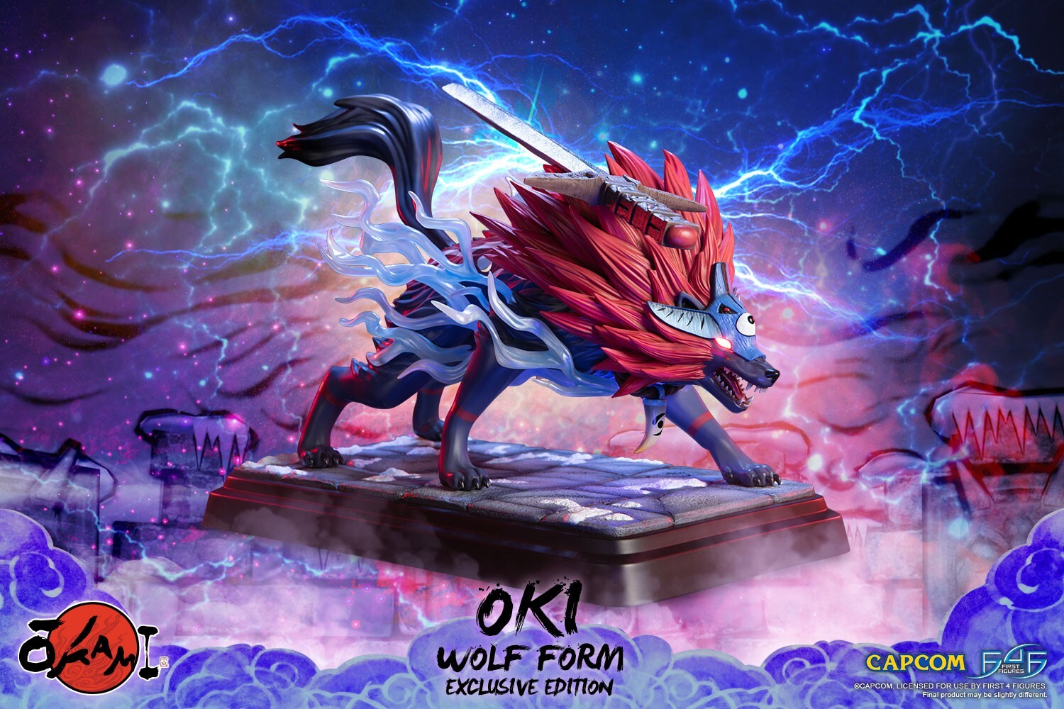 Ookami - Okikurumi - Wolf Form, Exclusive Edition (First 4 Figures) photo 27