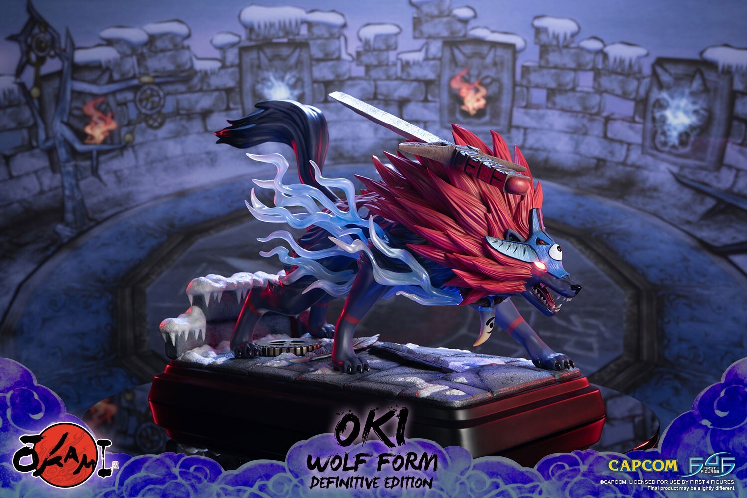 Ookami - Okikurumi - Wolf Form, Definitive Edition (First 4 Figures) photo 2
