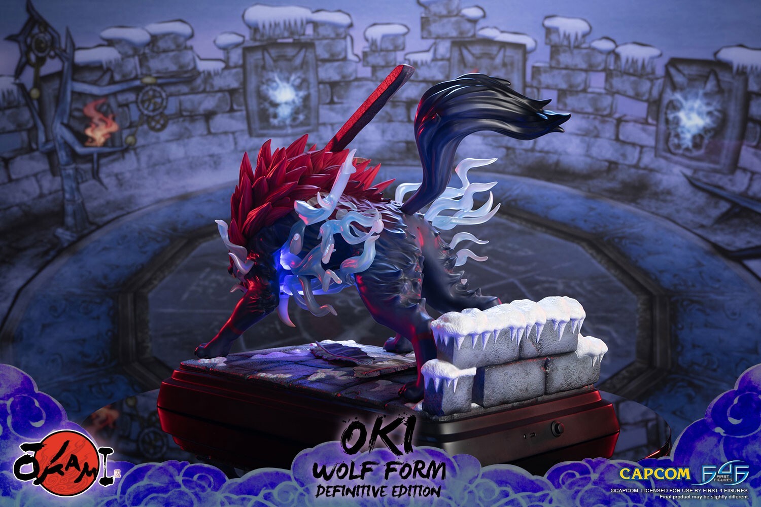 Ookami - Okikurumi - Wolf Form, Definitive Edition (First 4 Figures) photo 4