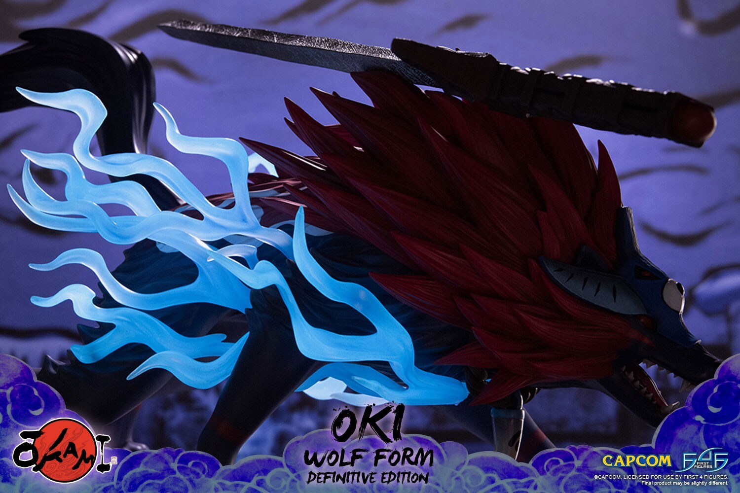 Ookami - Okikurumi - Wolf Form, Definitive Edition (First 4 Figures) photo 10