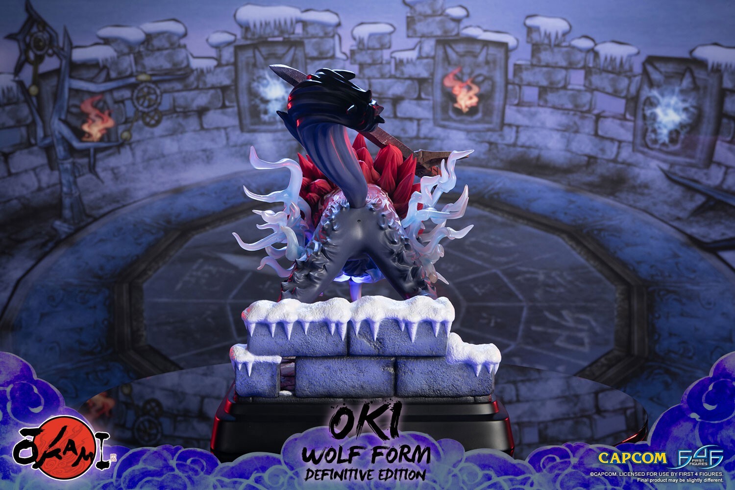 Ookami - Okikurumi - Wolf Form, Definitive Edition (First 4 Figures) photo 14
