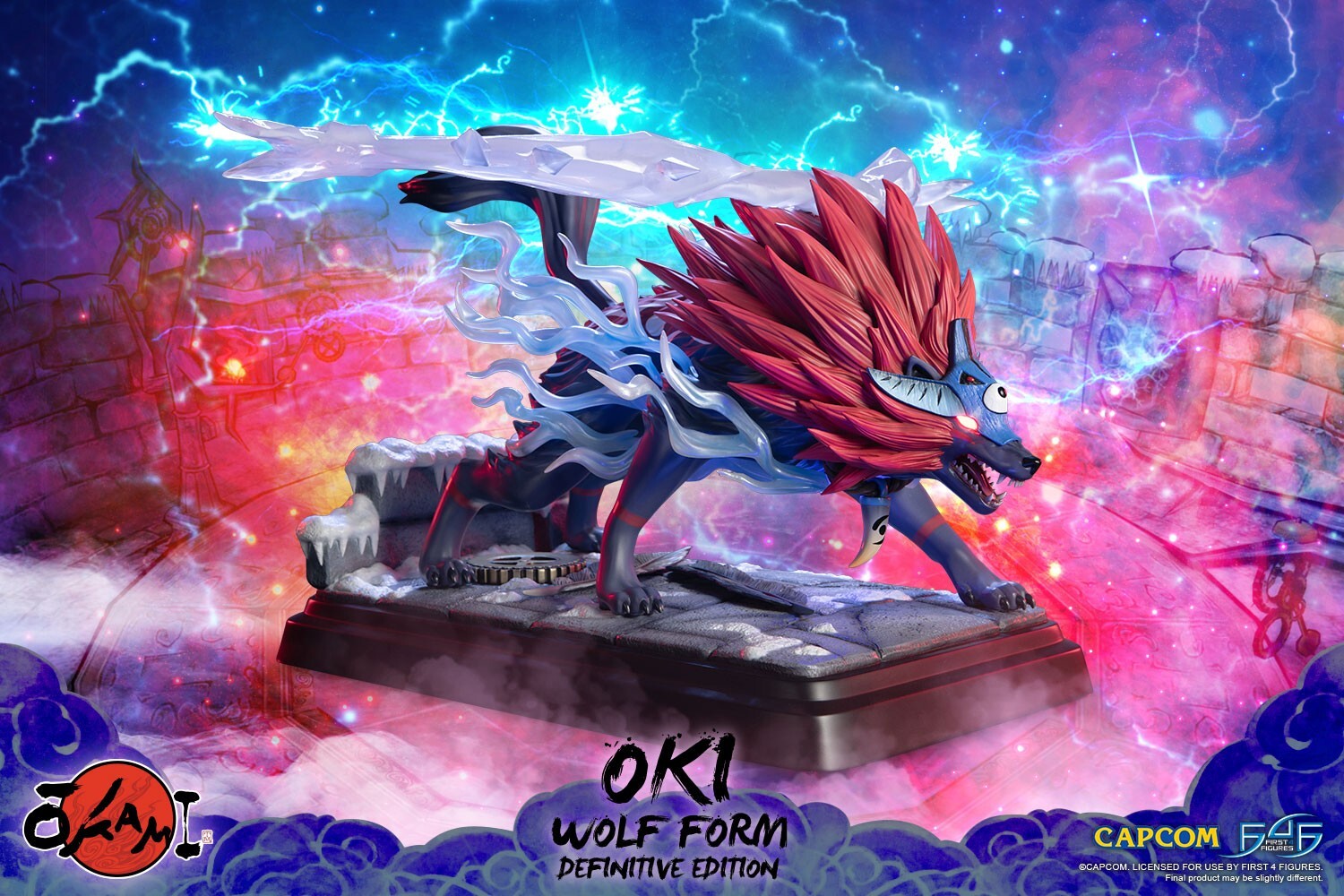 Ookami - Okikurumi - Wolf Form, Definitive Edition (First 4 Figures) photo 15