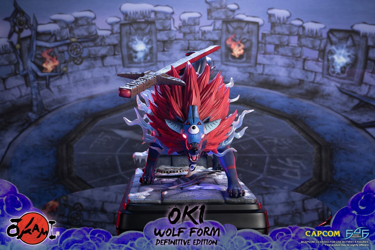 Ookami - Okikurumi - Wolf Form, Definitive Edition (First 4 Figures) photo 18