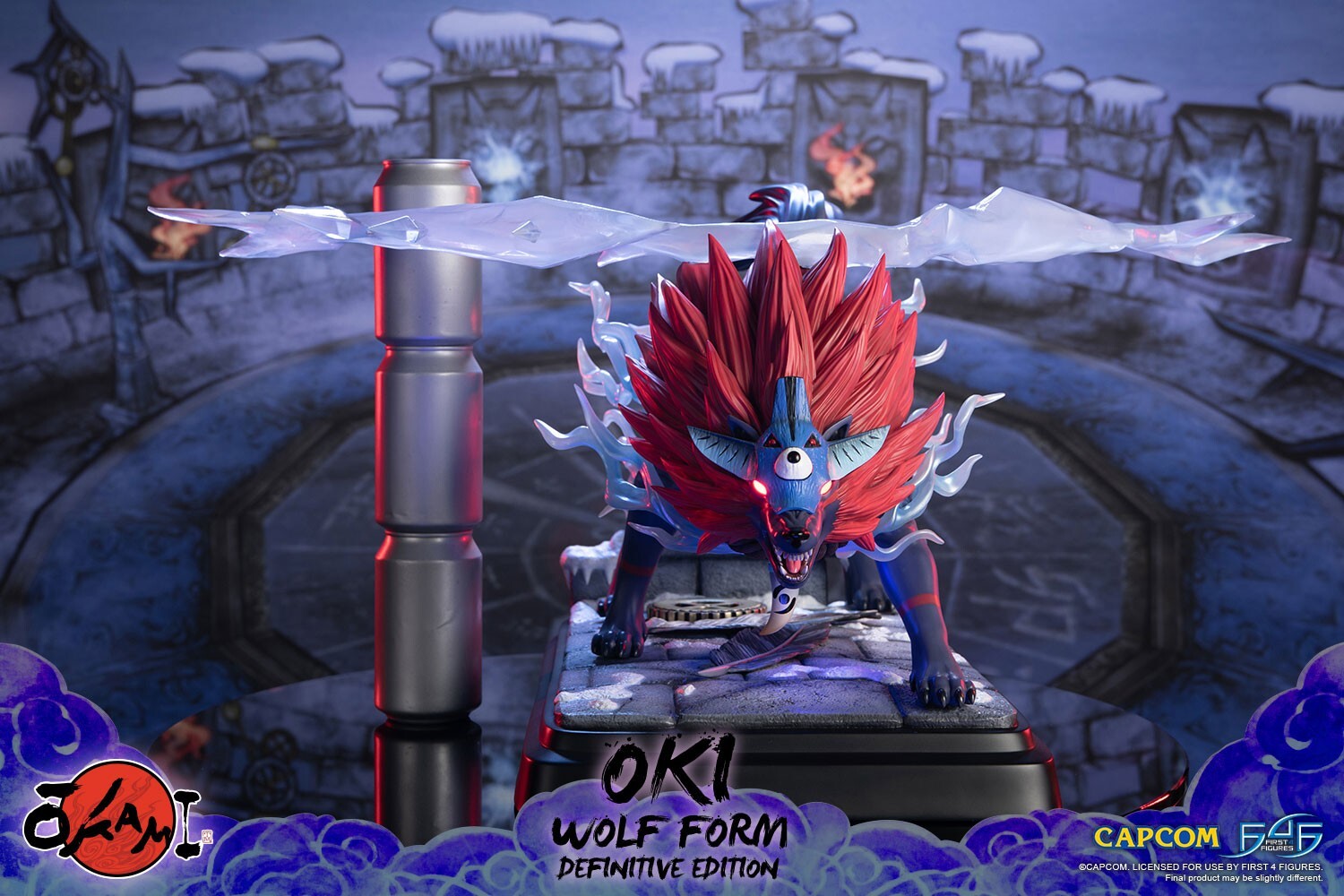 Ookami - Okikurumi - Wolf Form, Definitive Edition (First 4 Figures) photo 19