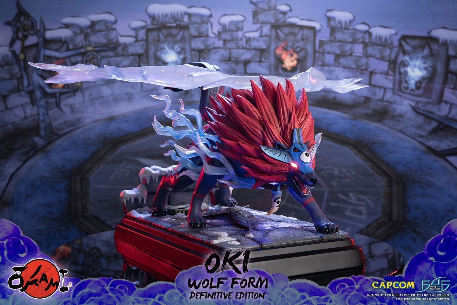 Ookami - Okikurumi - Wolf Form, Definitive Edition (First 4 Figures) photo 20