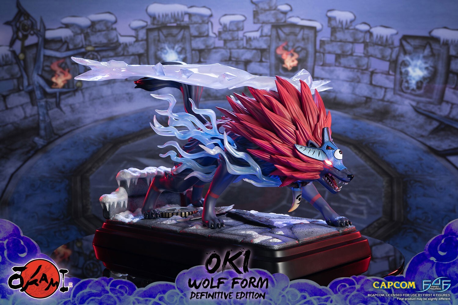 Ookami - Okikurumi - Wolf Form, Definitive Edition (First 4 Figures) photo 21