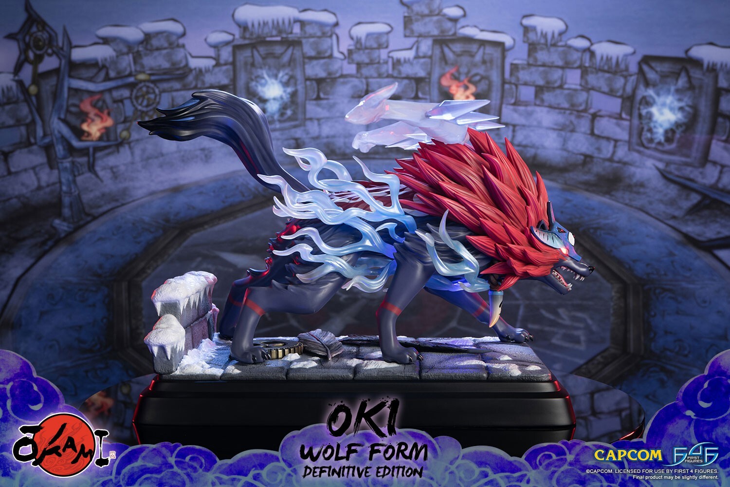 Ookami - Okikurumi - Wolf Form, Definitive Edition (First 4 Figures) photo 22