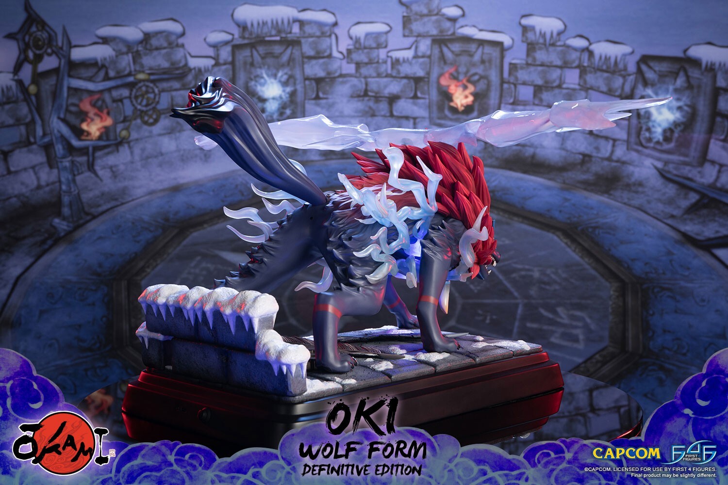 Ookami - Okikurumi - Wolf Form, Definitive Edition (First 4 Figures) photo 23