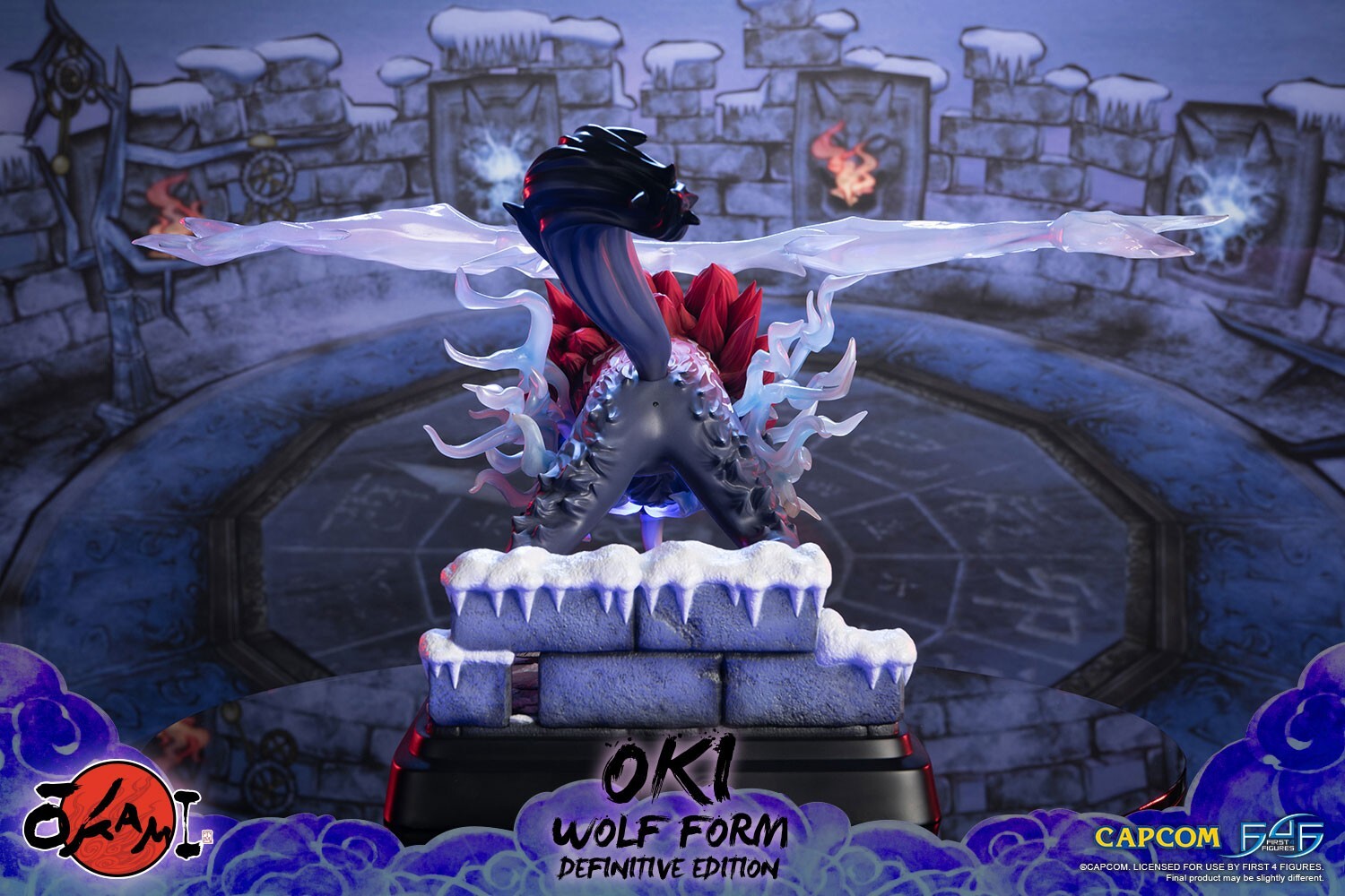 Ookami - Okikurumi - Wolf Form, Definitive Edition (First 4 Figures) photo 24