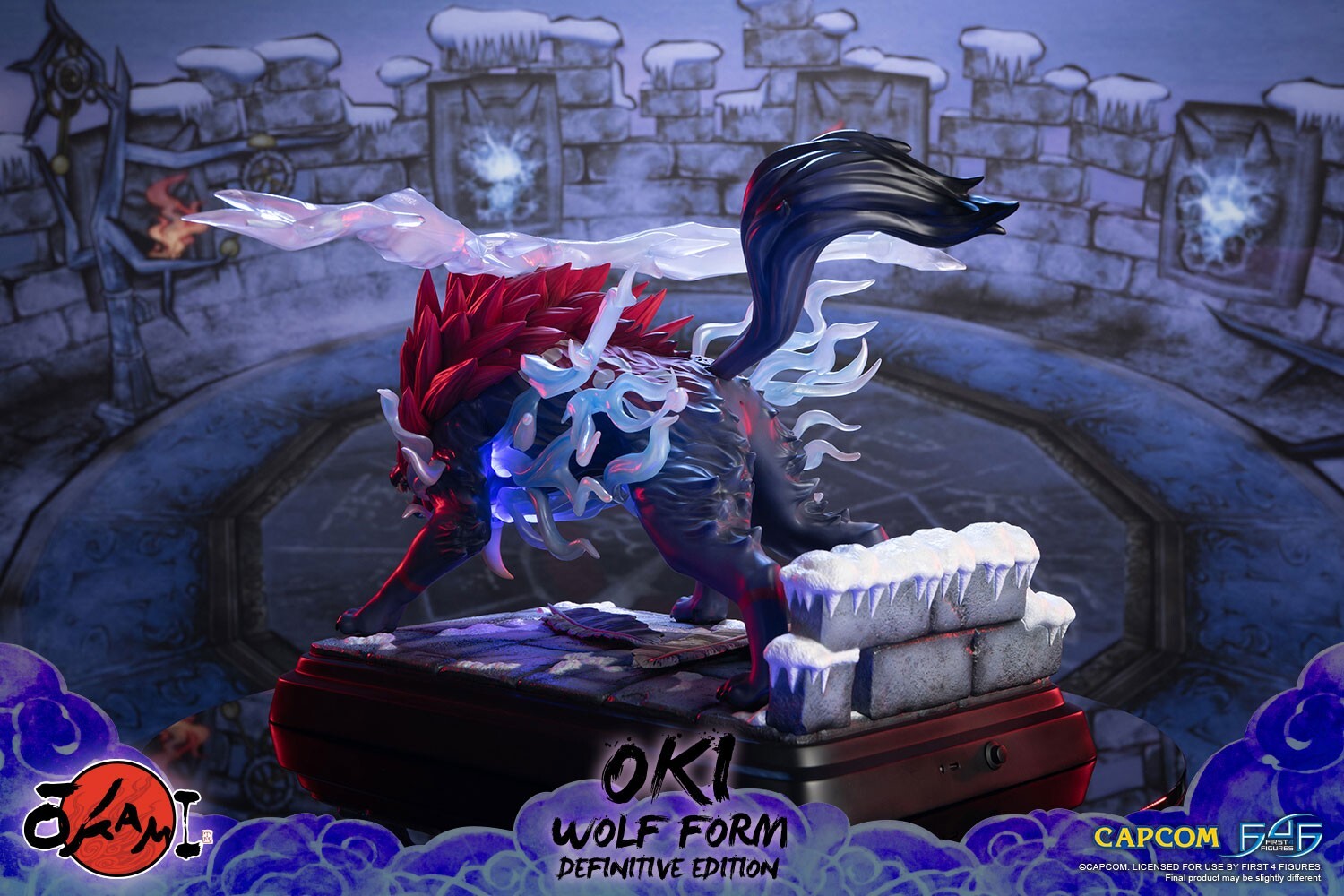 Ookami - Okikurumi - Wolf Form, Definitive Edition (First 4 Figures) photo 25