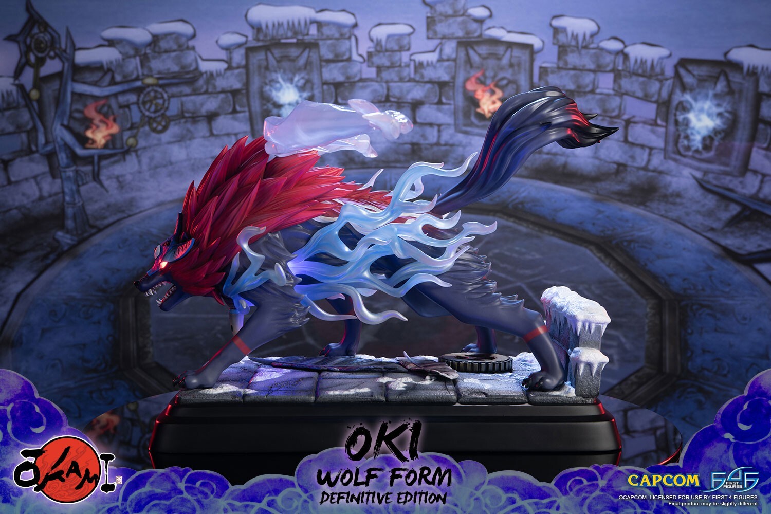 Ookami - Okikurumi - Wolf Form, Definitive Edition (First 4 Figures) photo 26