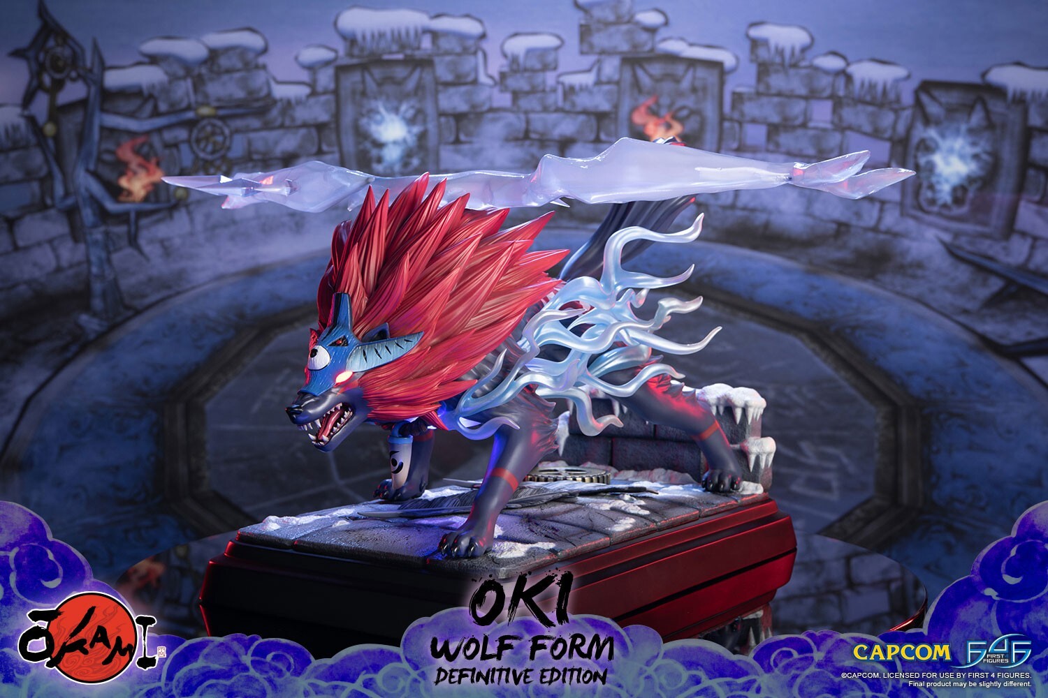 Ookami - Okikurumi - Wolf Form, Definitive Edition (First 4 Figures) photo 27