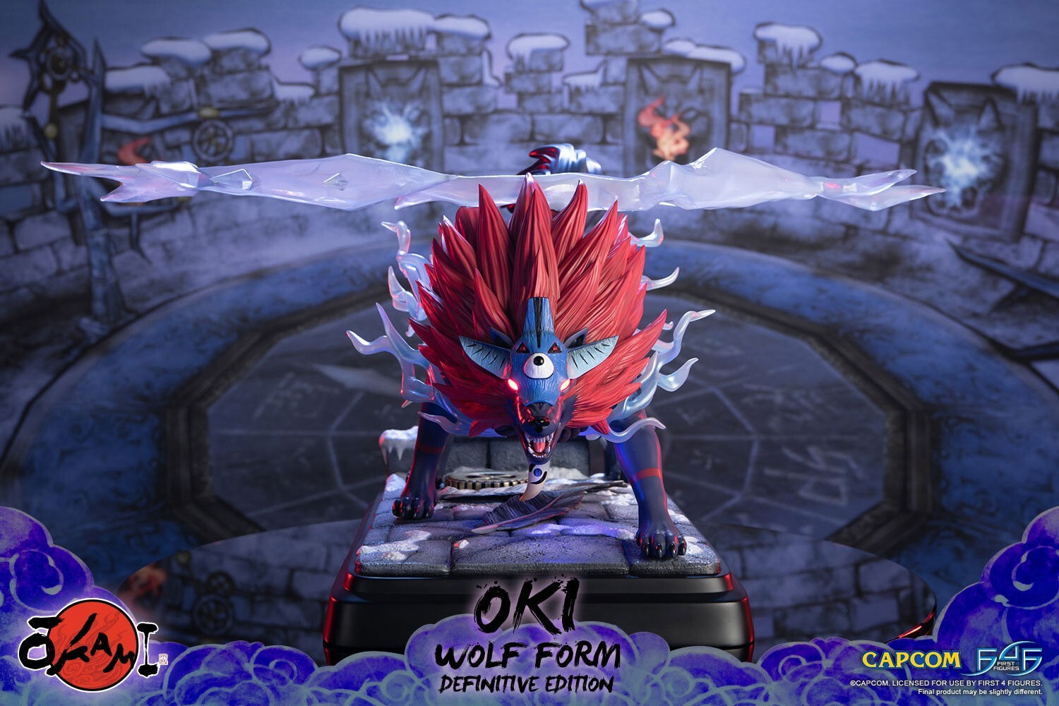Ookami - Okikurumi - Wolf Form, Definitive Edition (First 4 Figures) photo 28