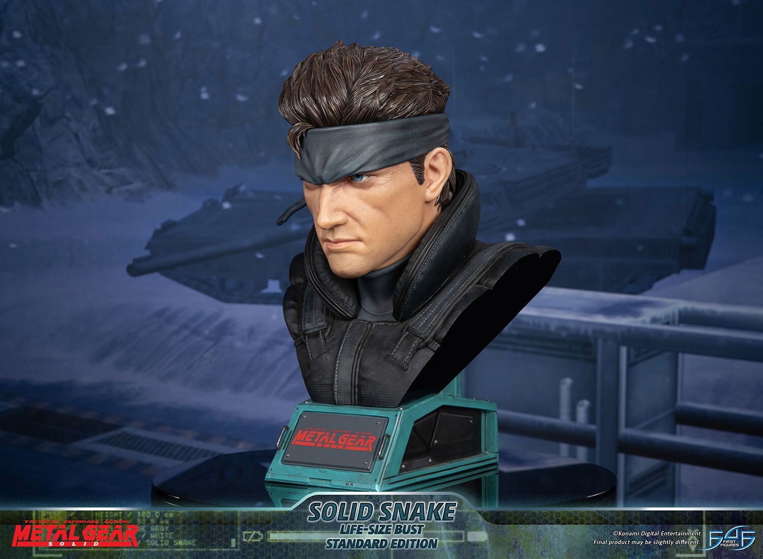 Metal Gear Solid - Solid Snake - Bust - Life-Size Bust - 1/1 - Standard (First 4 Figures) photo 3