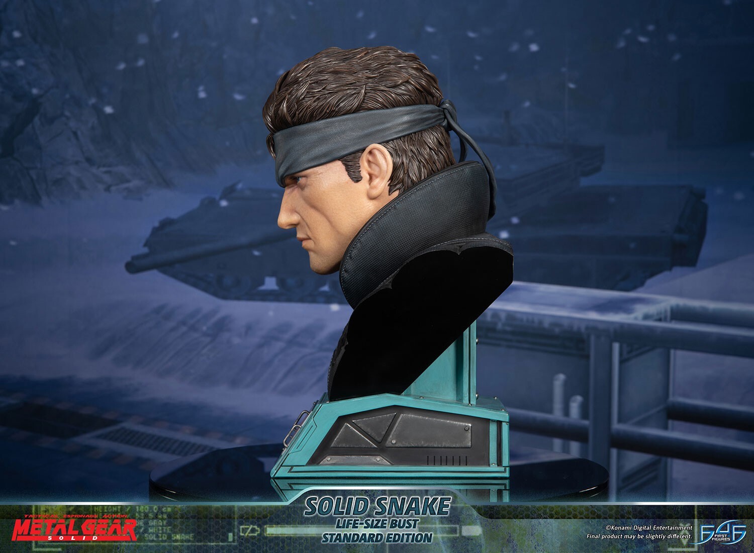 Metal Gear Solid - Solid Snake - Bust - Life-Size Bust - 1/1 - Standard (First 4 Figures) photo 4
