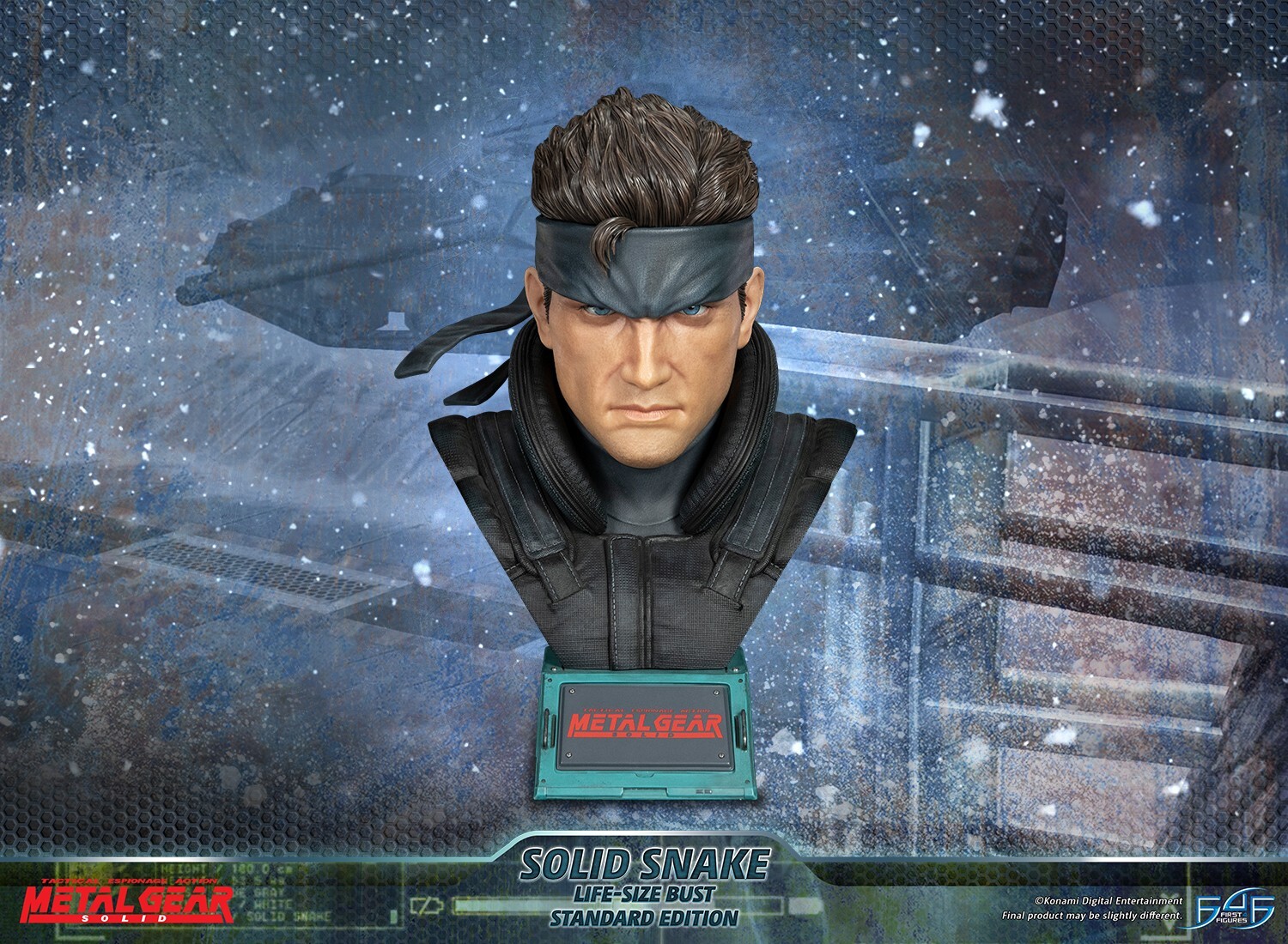 Metal Gear Solid - Solid Snake - Bust - Life-Size Bust - 1/1 - Standard (First 4 Figures) photo 5