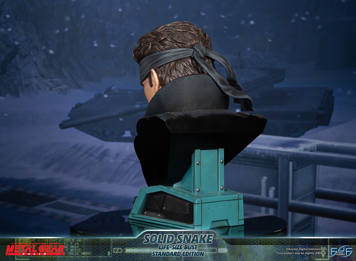 Metal Gear Solid - Solid Snake - Bust - Life-Size Bust - 1/1 - Standard (First 4 Figures) photo 6