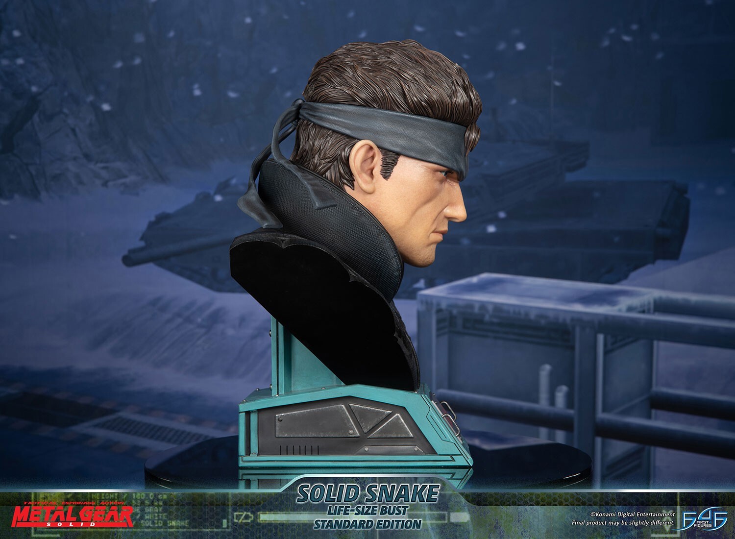 Metal Gear Solid - Solid Snake - Bust - Life-Size Bust - 1/1 - Standard (First 4 Figures) photo 9