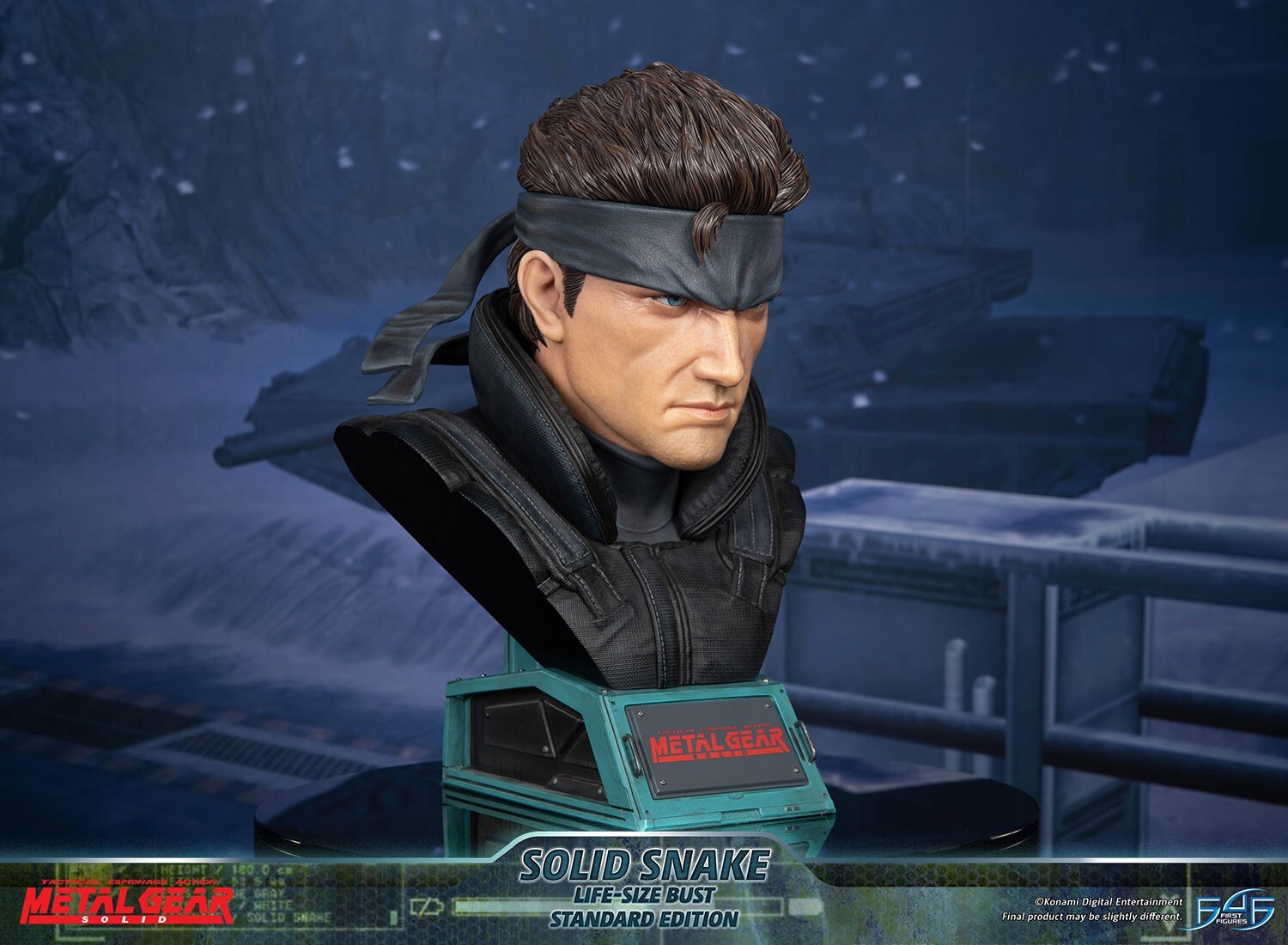 Metal Gear Solid - Solid Snake - Bust - Life-Size Bust - 1/1 - Standard (First 4 Figures) photo 10