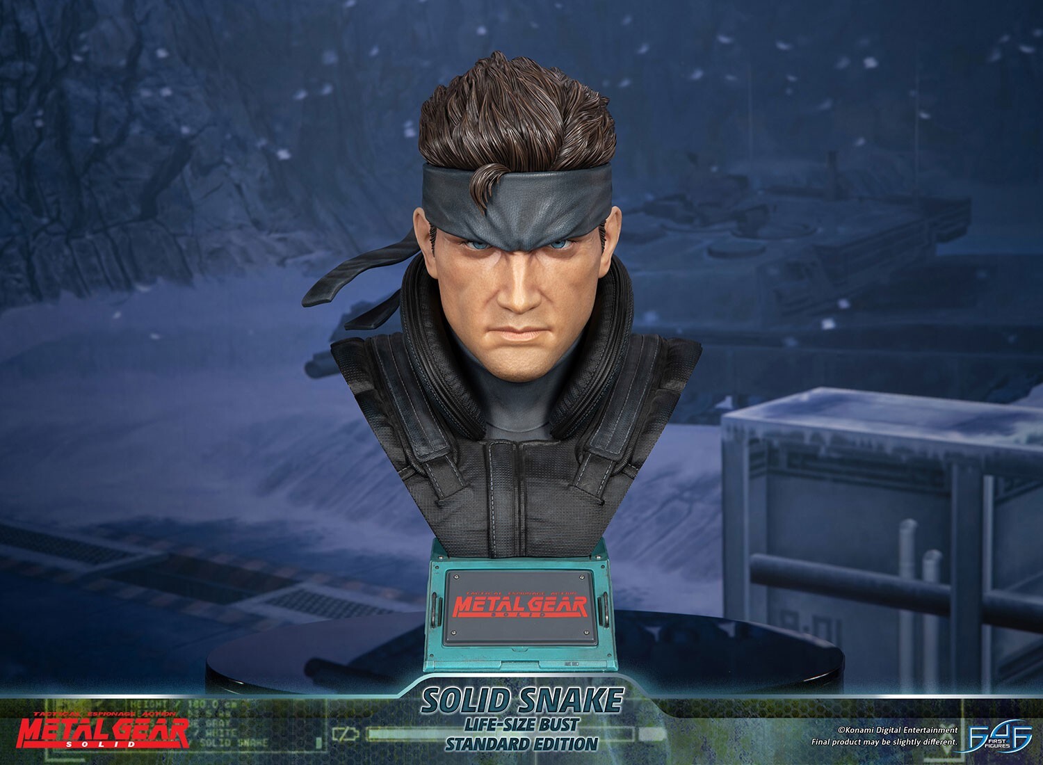 Metal Gear Solid - Solid Snake - Bust - Life-Size Bust - 1/1 - Standard (First 4 Figures) photo 11