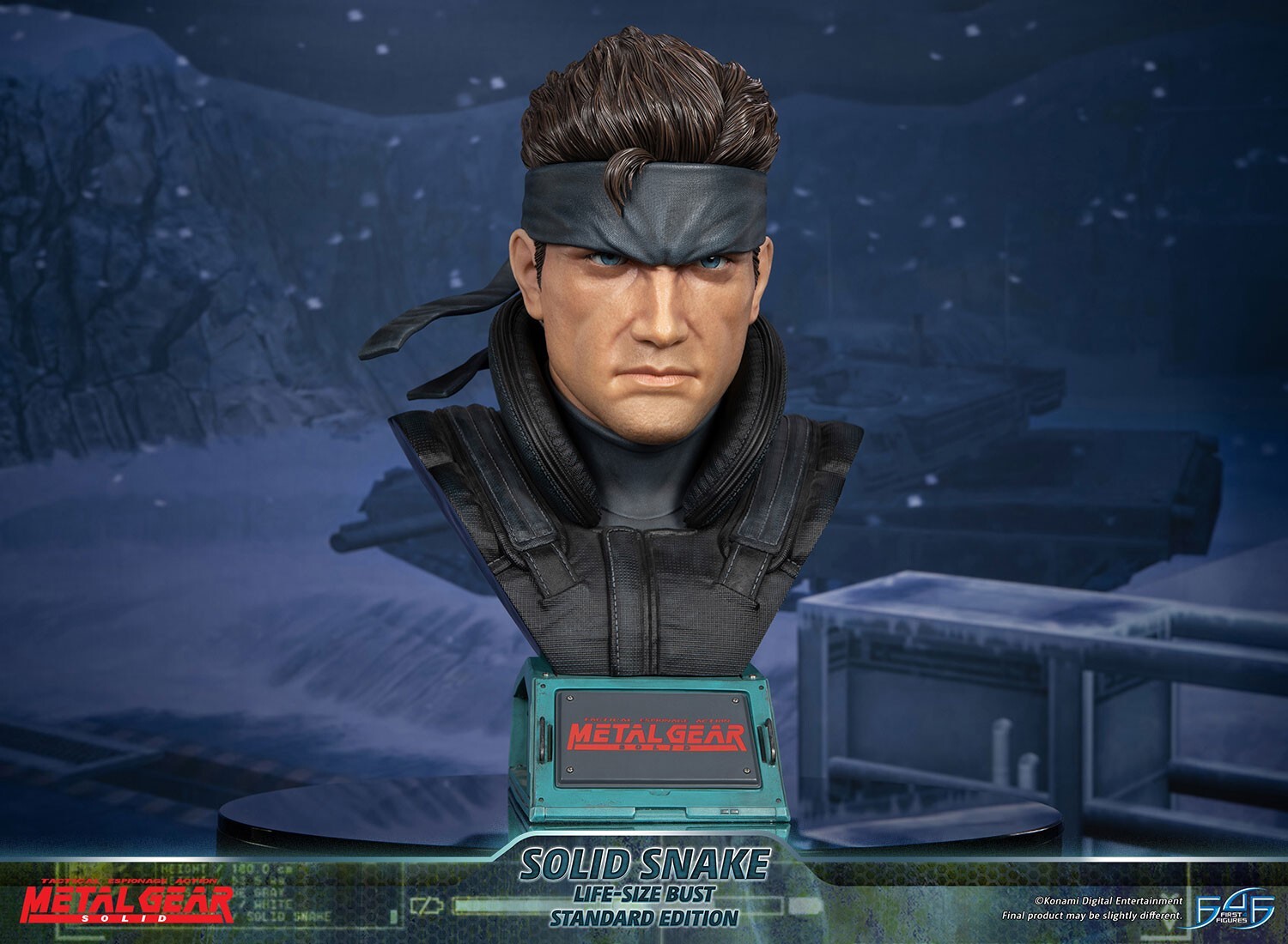 Metal Gear Solid - Solid Snake - Bust - Life-Size Bust - 1/1 - Standard (First 4 Figures) photo 13