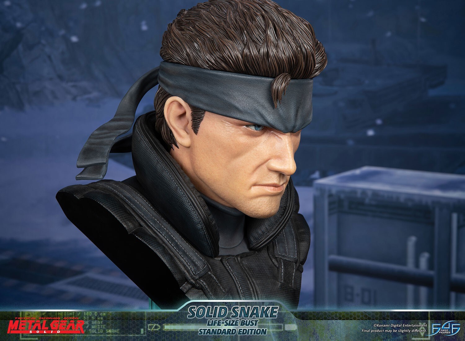 Metal Gear Solid - Solid Snake - Bust - Life-Size Bust - 1/1 - Standard (First 4 Figures) photo 16