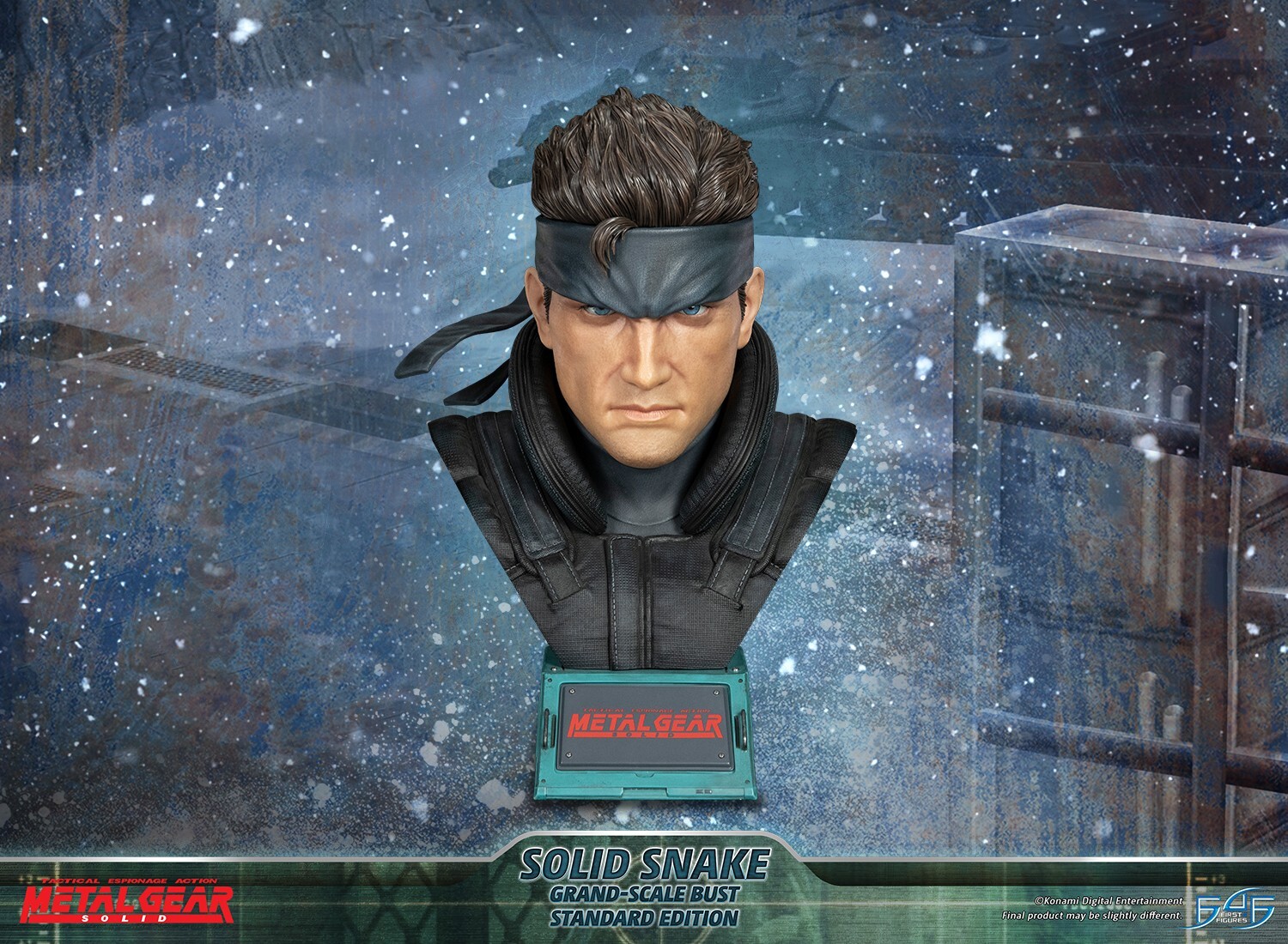 Metal Gear Solid - Solid Snake - Bust - Grand Scale Bust - Standard (First 4 Figures) photo 5