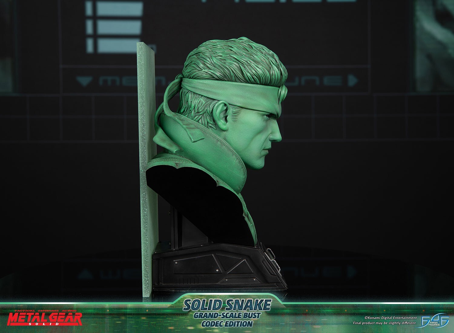Metal Gear Solid - Solid Snake - Bust - Grand Scale Bust - Codec Edition (First 4 Figures) photo 2