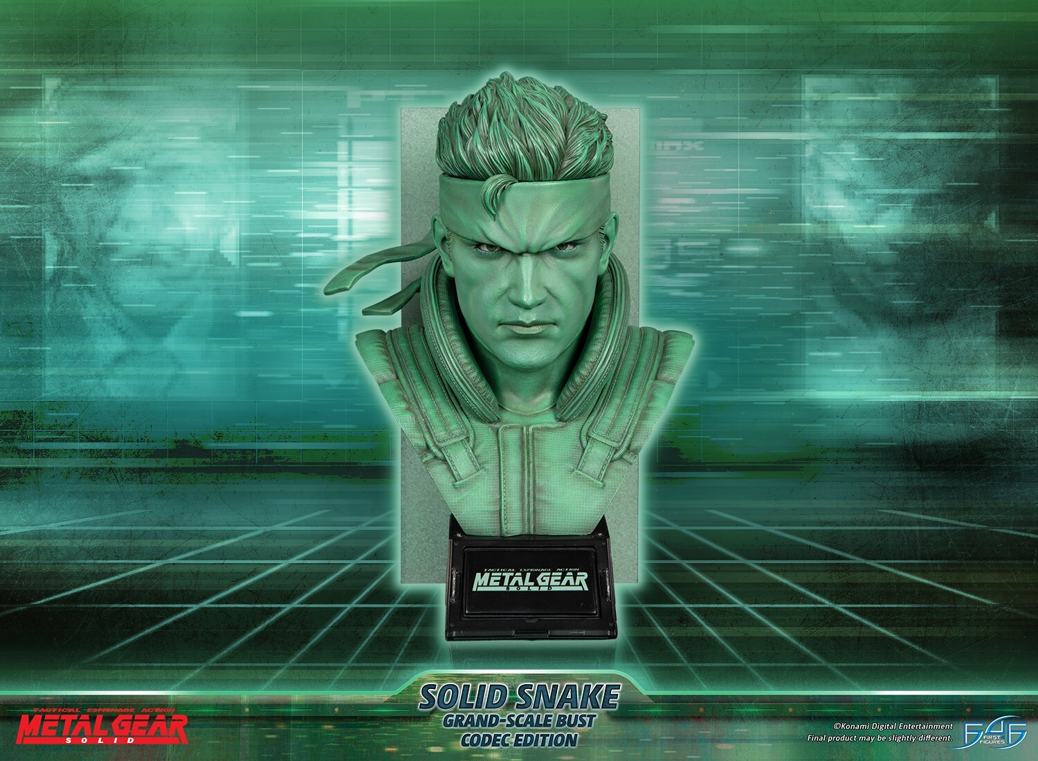 Metal Gear Solid - Solid Snake - Bust - Grand Scale Bust - Codec Edition (First 4 Figures) photo 6