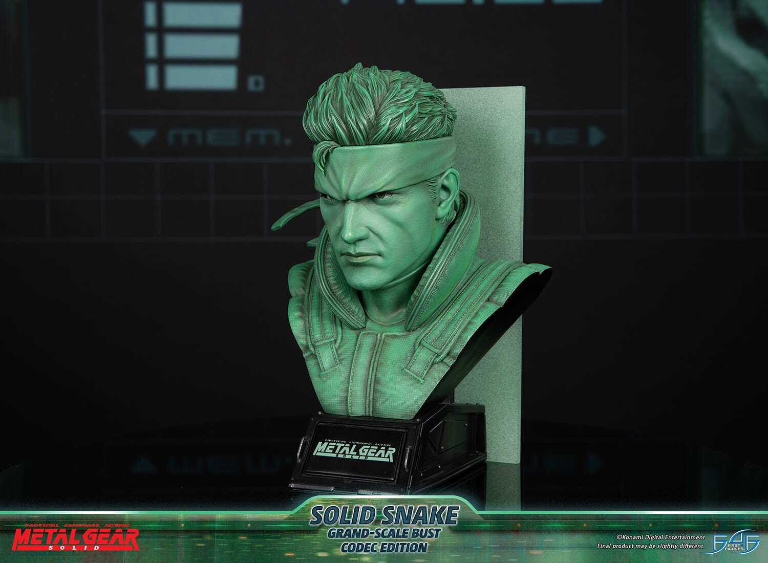 Metal Gear Solid - Solid Snake - Bust - Grand Scale Bust - Codec Edition (First 4 Figures) photo 9