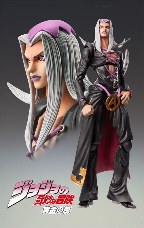Jojo no Kimyou na Bouken - Ougon no Kaze - Leone Abbacchio - Super Action Statue (#58) (Medicos Entertainment)