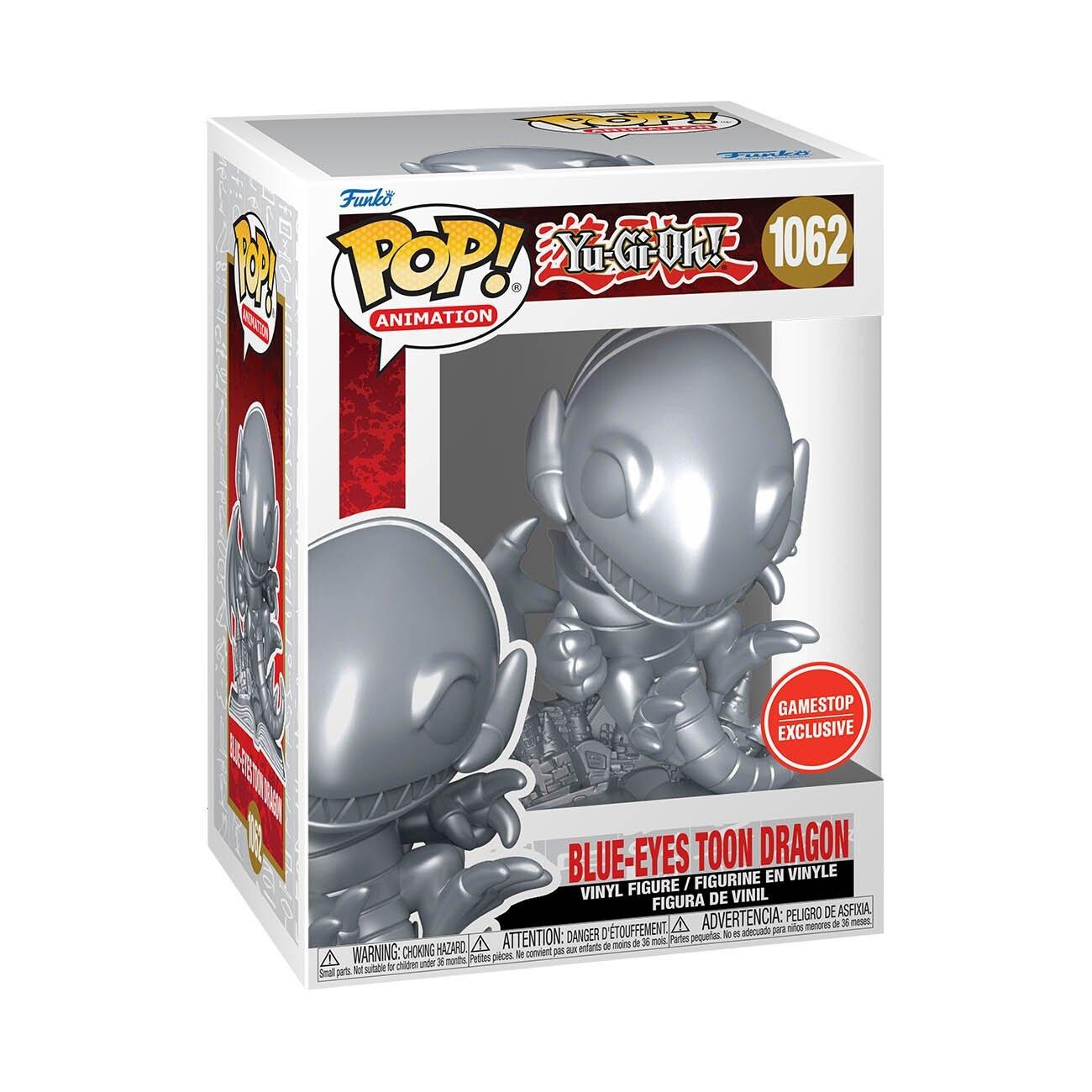 Yu-Gi-Oh! Duel Monsters - Blue-Eyes Toon Dragon - POP! & Tee - POP! Animation  (1062) - POP! Vinyl (Funko Toys) photo 3