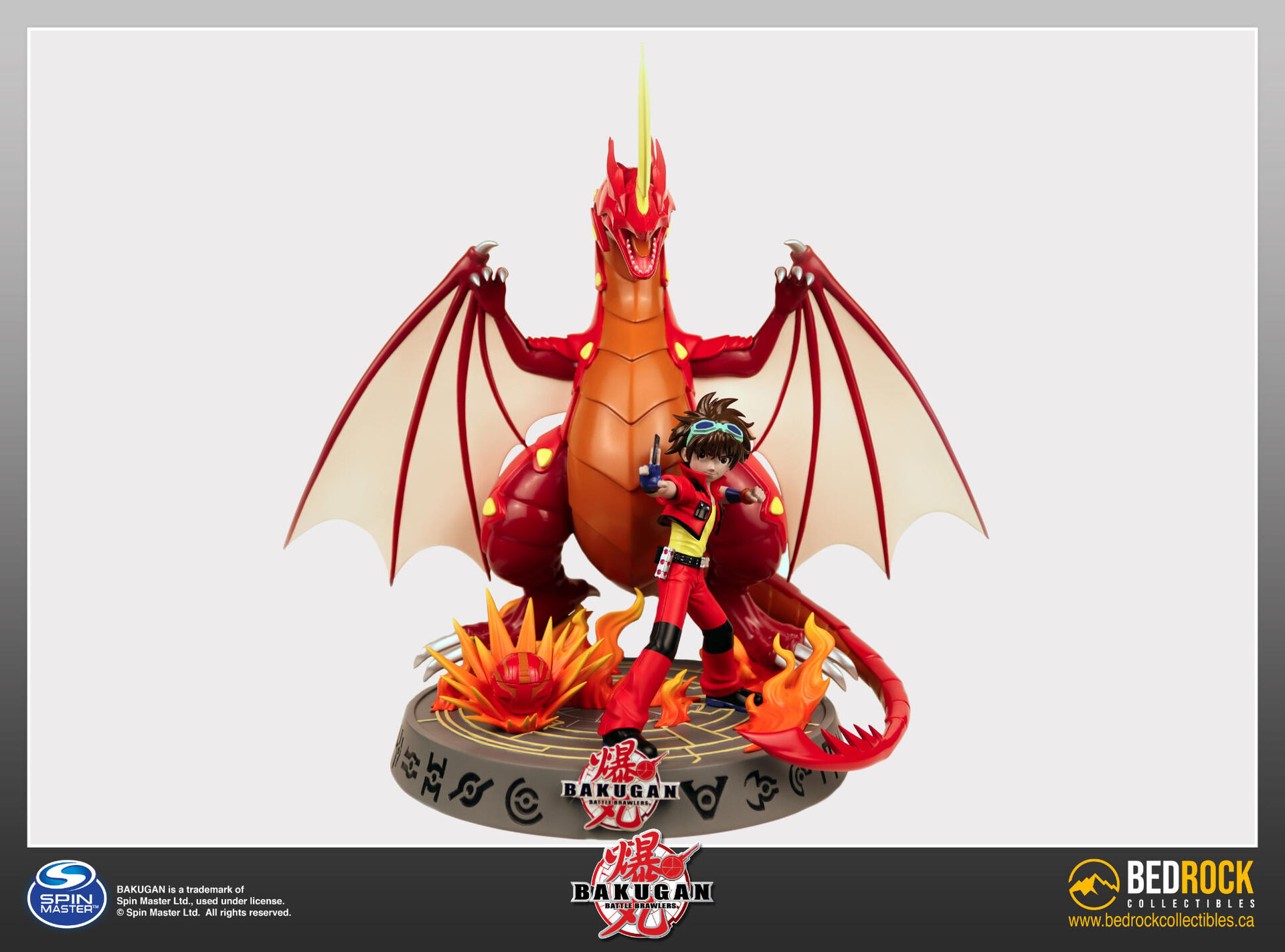 Bakugan - Dragonoid - Kusou Danma - Diorama - 1/10 (Bedrock Collectibles, Spin Master) photo 2