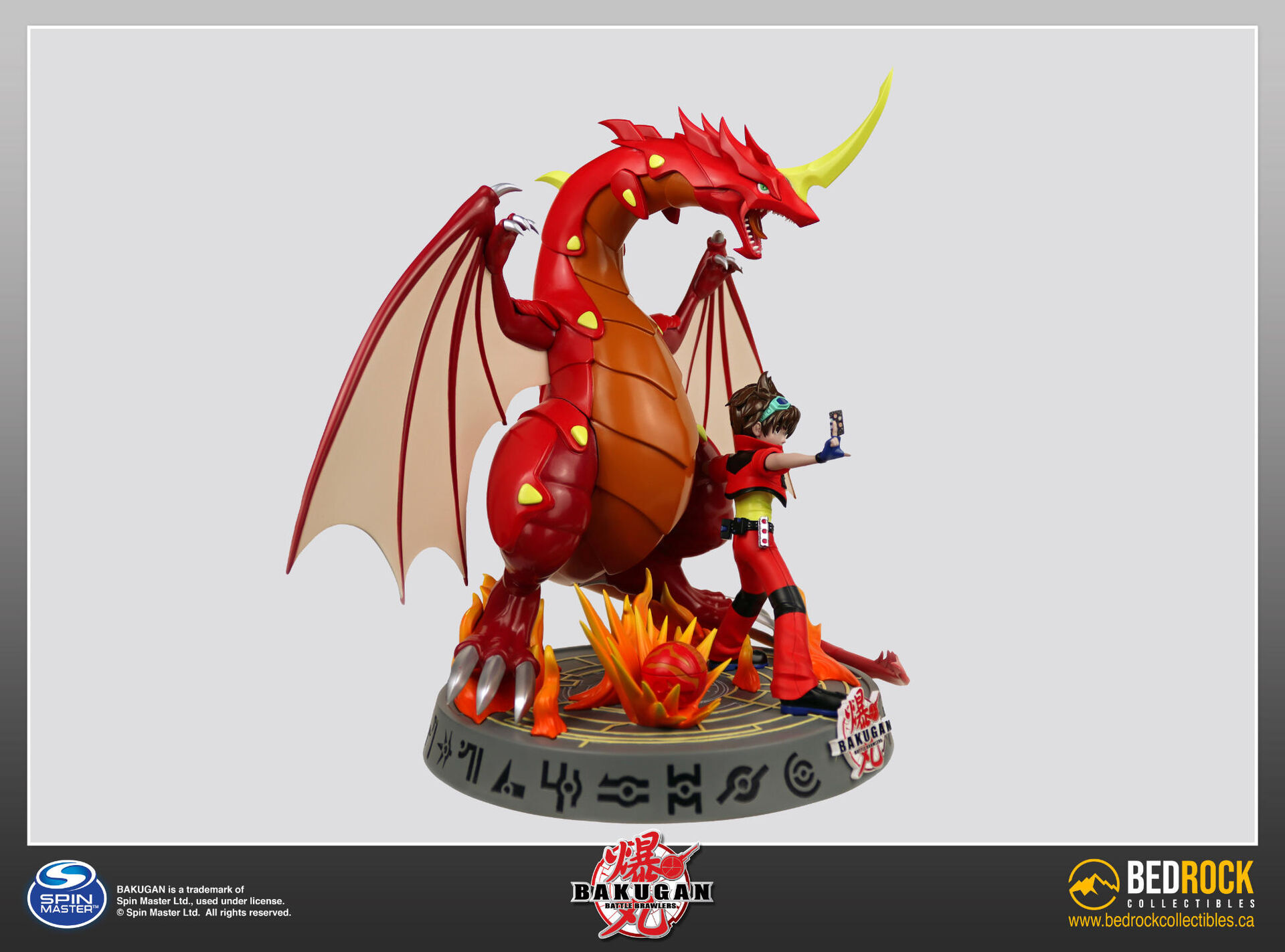 Bakugan - Dragonoid - Kusou Danma - Diorama - 1/10 (Bedrock Collectibles, Spin Master) photo 3