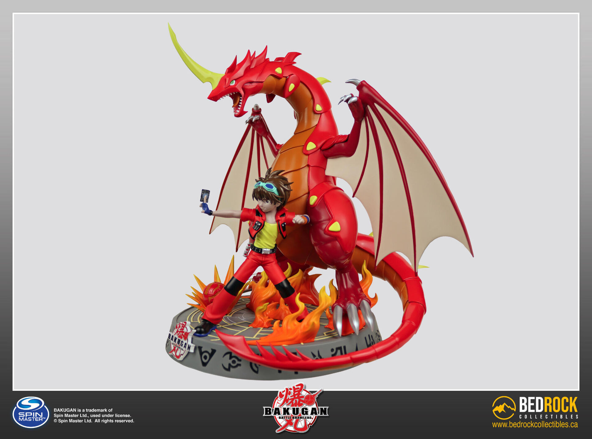 Bakugan - Dragonoid - Kusou Danma - Diorama - 1/10 (Bedrock Collectibles, Spin Master) photo 4
