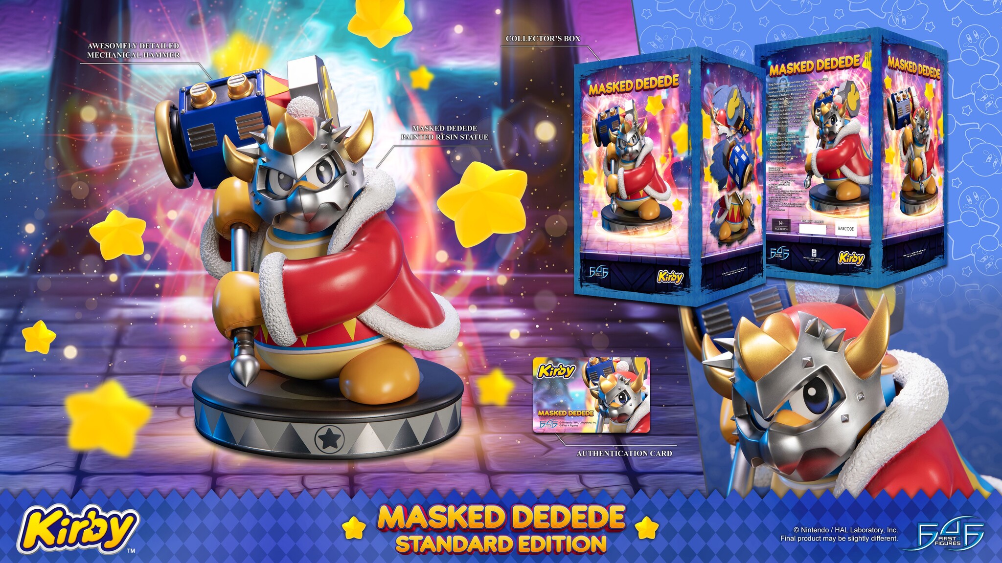 Hoshi no Kirby - Masked Dedede - Standard Edition (First 4 Figures) photo 2