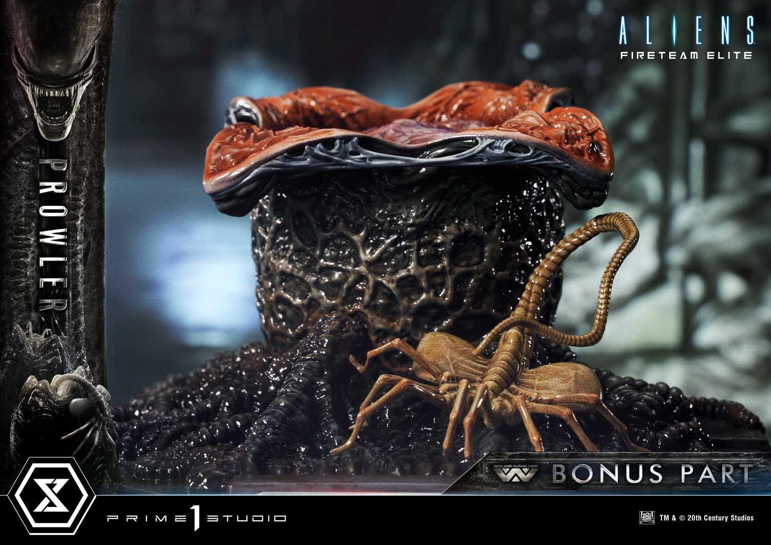 Aliens: Fireteam Elite - Facehugger - Prowler - Concept Masterline  (CMALFE-01S) - Bonus Version (Prime 1 Studio) photo 22