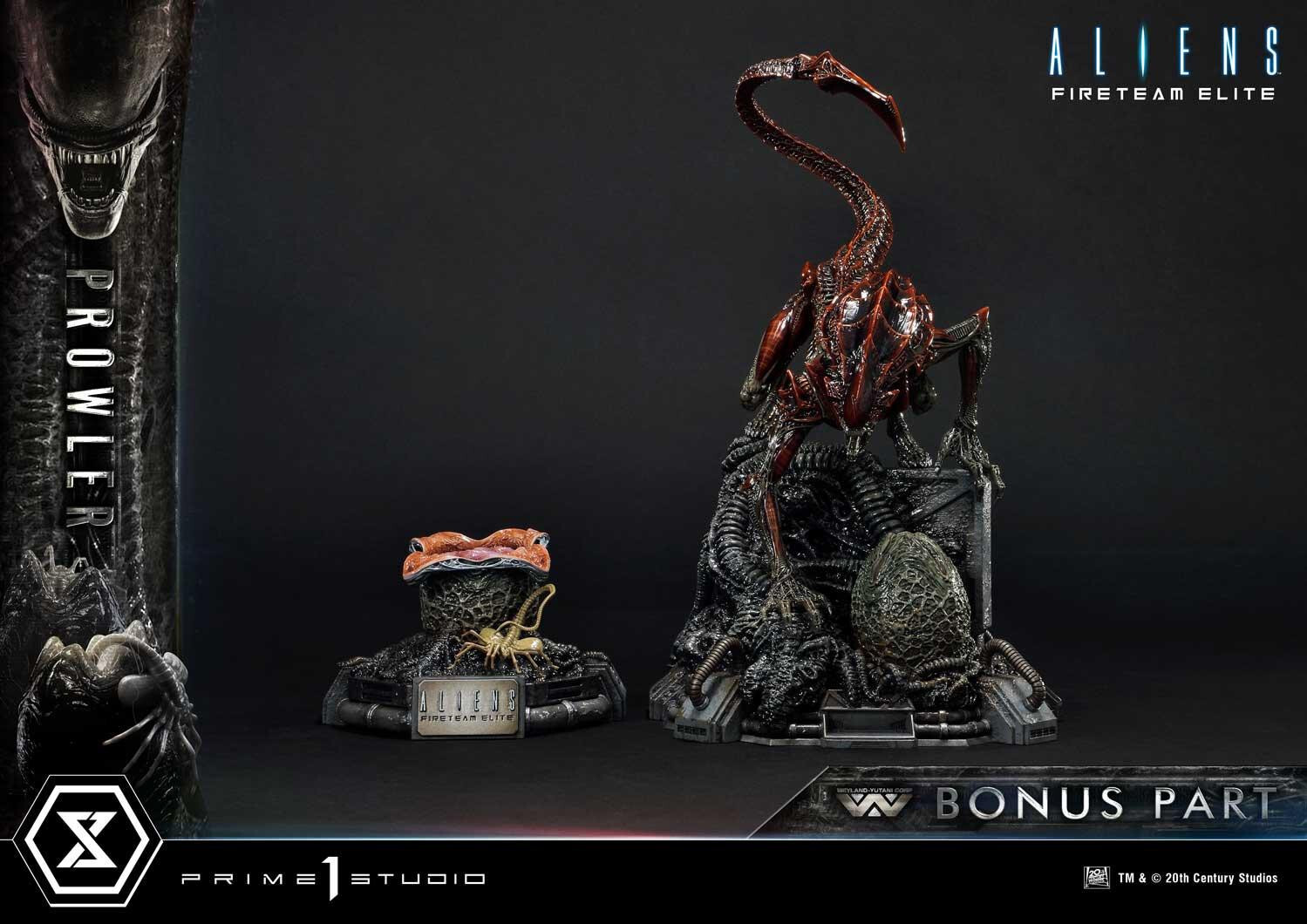 Aliens: Fireteam Elite - Facehugger - Prowler - Concept Masterline  (CMALFE-01S) - Bonus Version (Prime 1 Studio) photo 24