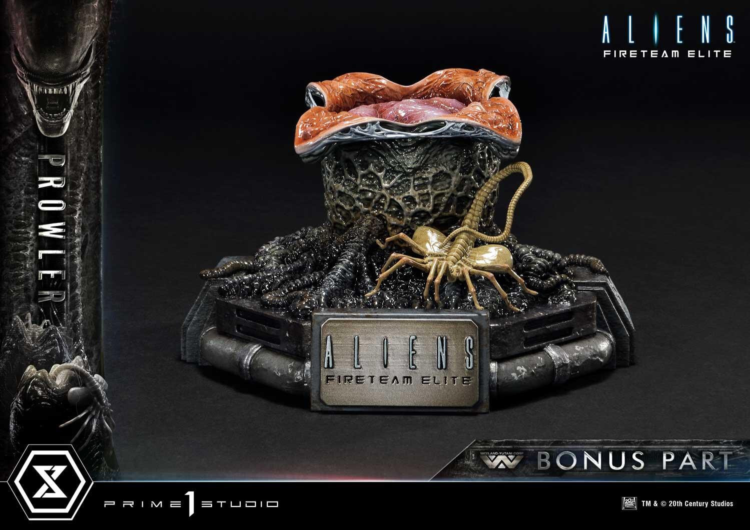 Aliens: Fireteam Elite - Facehugger - Prowler - Concept Masterline  (CMALFE-01S) - Bonus Version (Prime 1 Studio) photo 25